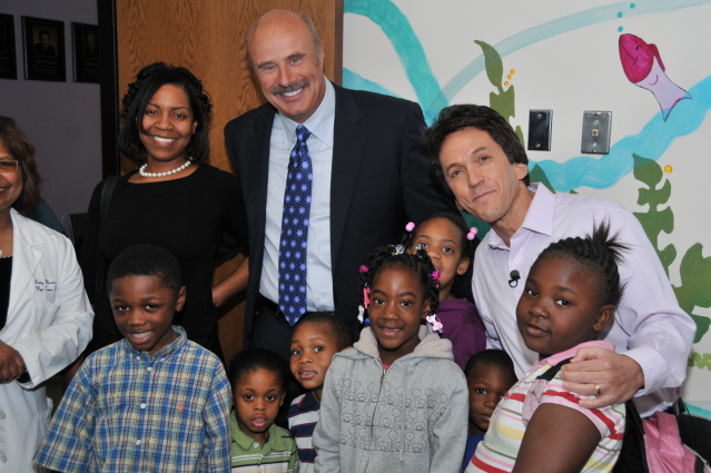 Dr. Phil Visits the S.A.Y. Detroit Clinic