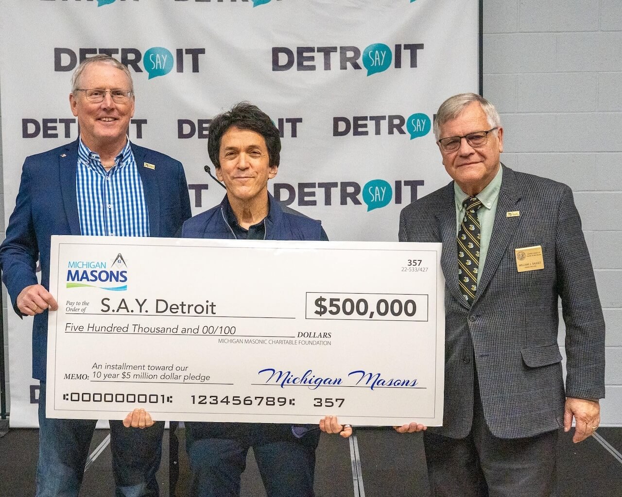Making a Difference with the Masons at SAY Play an Annual Tradition