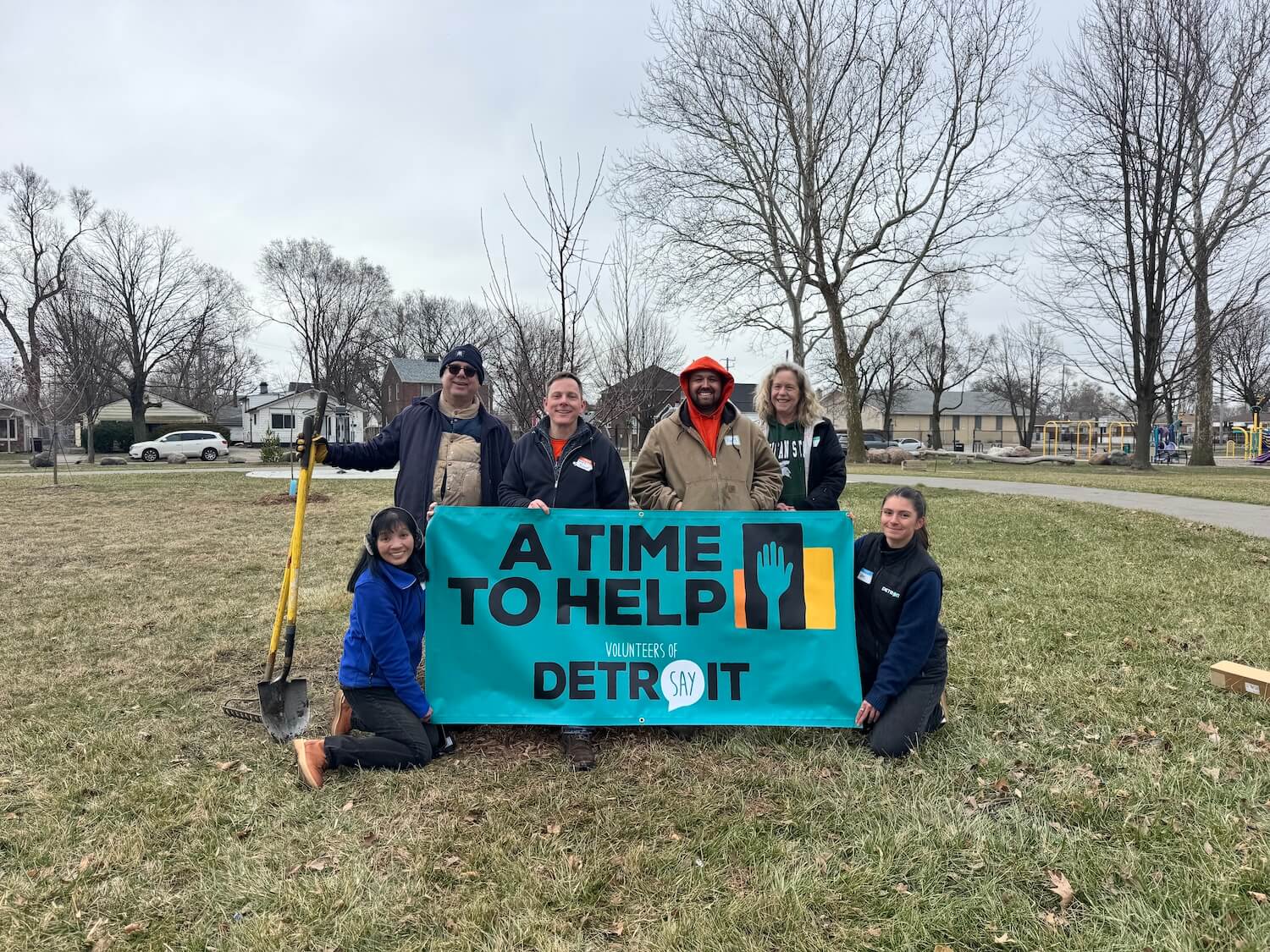 Making Friends and Planting Trees: A Time to Help with the Greening of Detroit